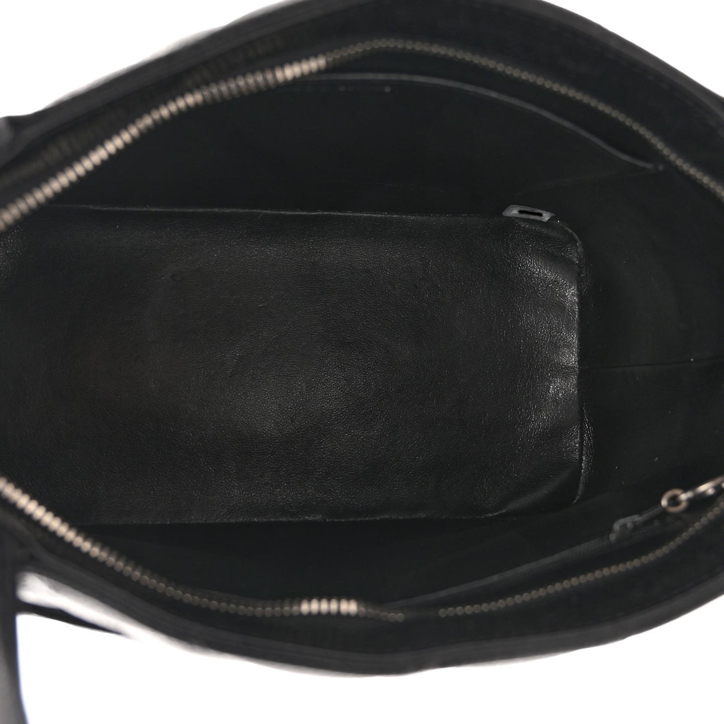 Caviar Quilted Medallion Tote Black