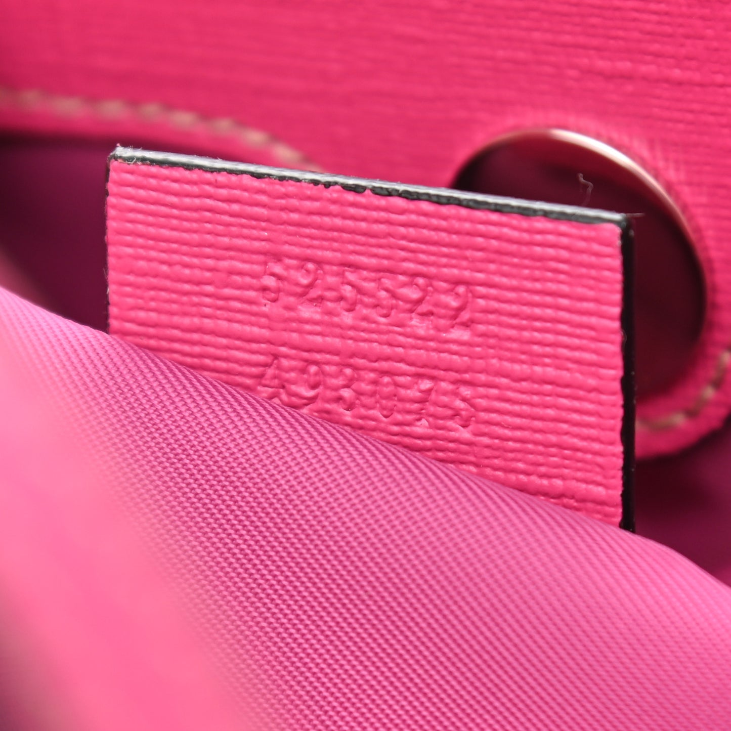 GG Supreme Monogram Kid's Monster Tote Pink