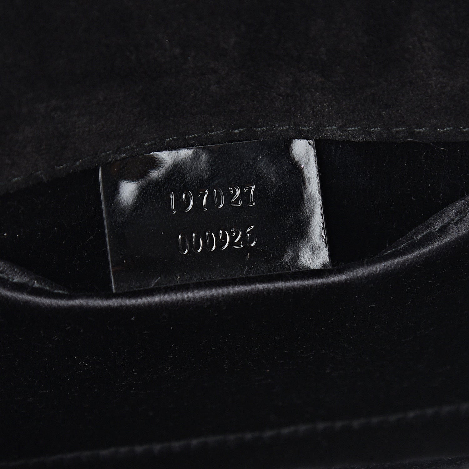 Gucci Patent Padlock Clutch Black 6 of 6