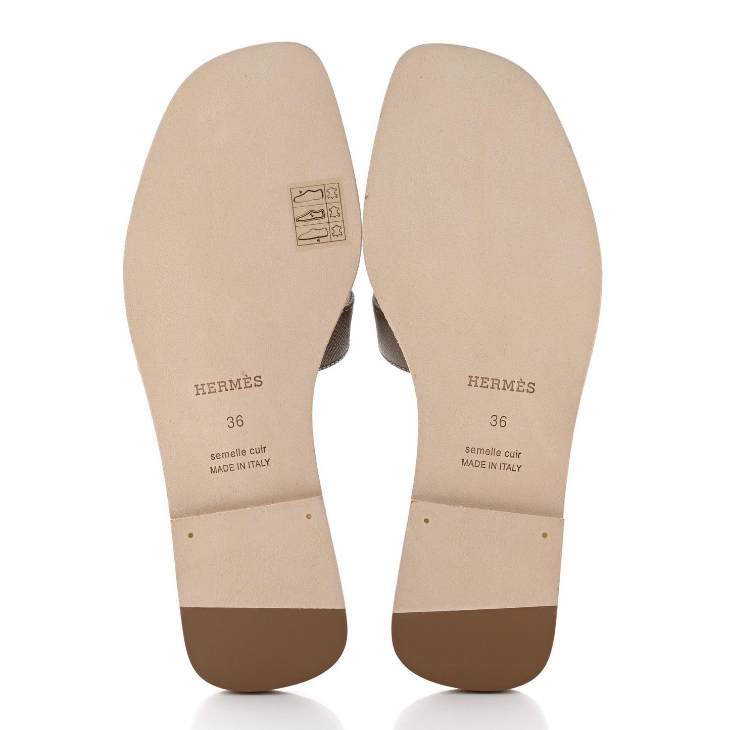 Epsom Oran Sandals 36 Etoupe