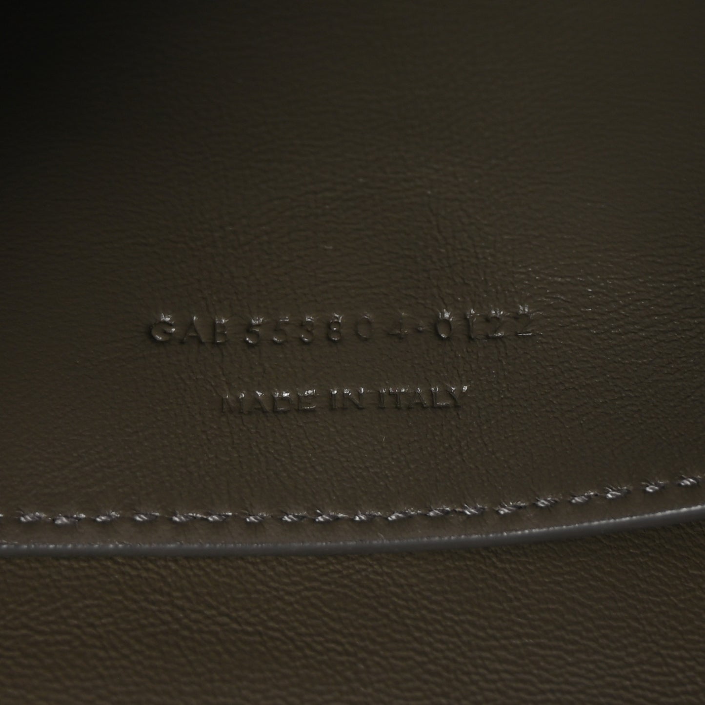 Smooth Calfskin Suede Medium Reversible Monogram Kate Satchel Taupe