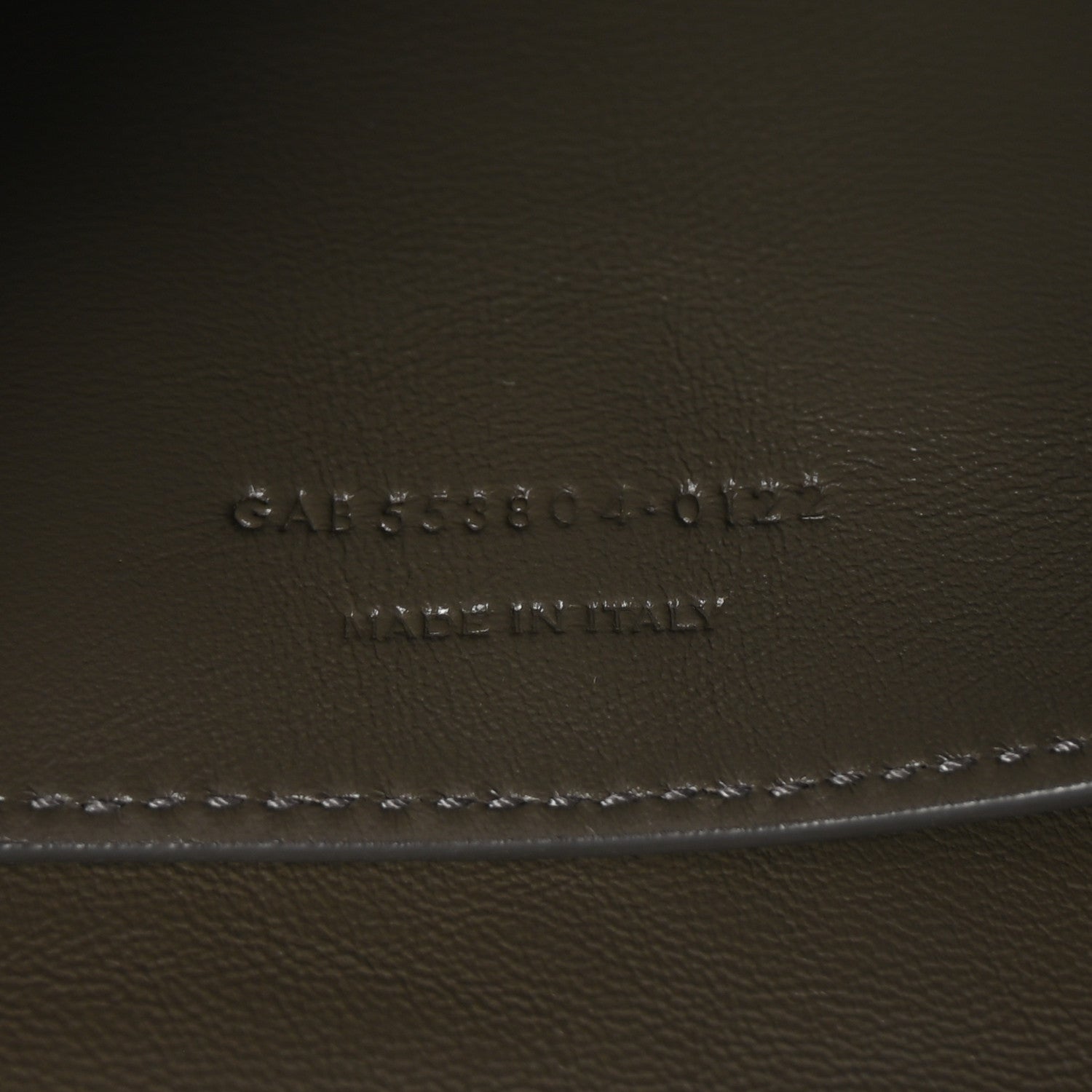 Saint Laurent Smooth Calfskin Suede Medium Reversible Monogram Kate Satchel Taupe 7 of 10