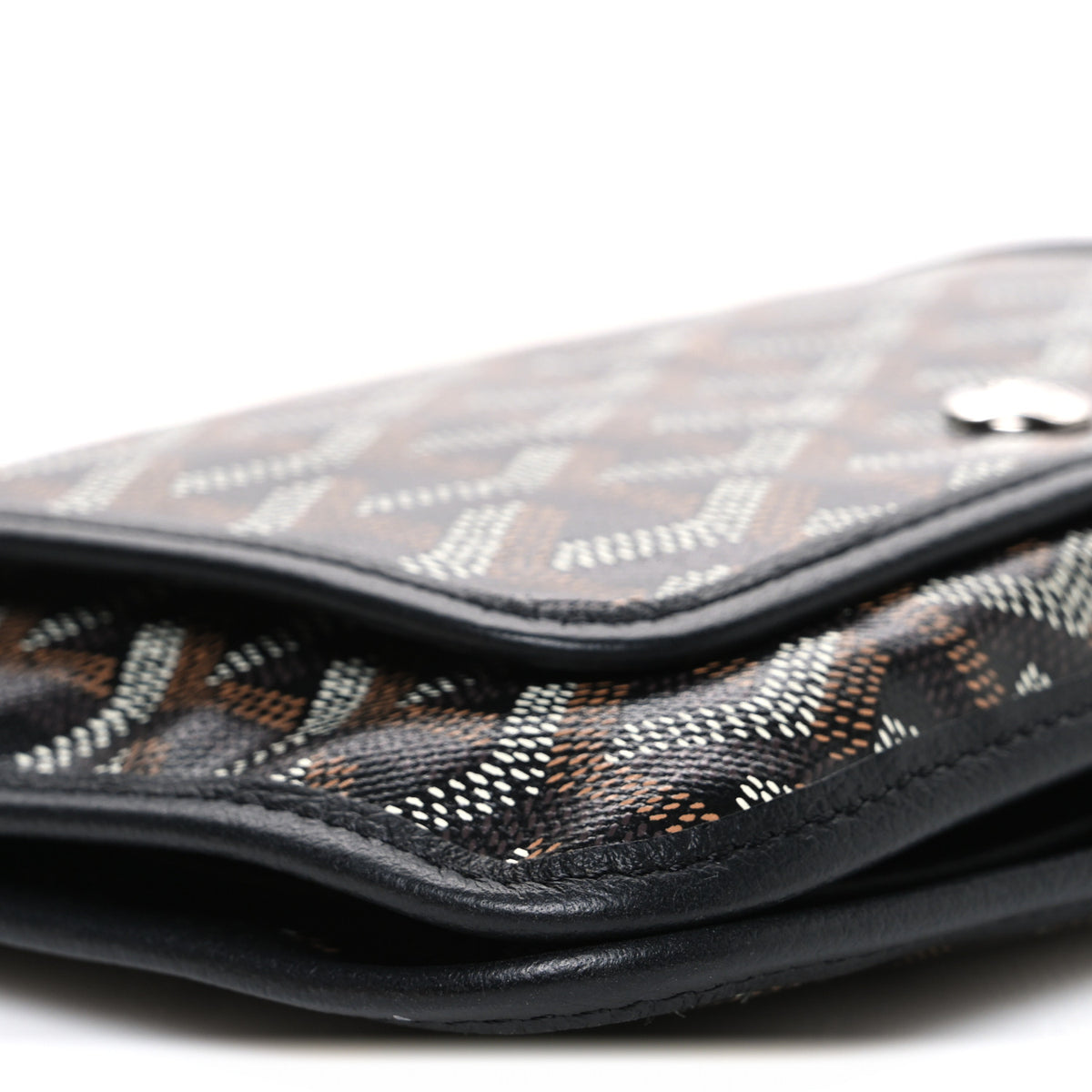 Goyard Goyardine Plumet Wallet Clutch Black 9 of 10