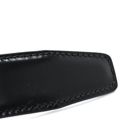 Celine Taurillon Calfskin Medium Triomphe Belt 85 34 Black 7 of 10