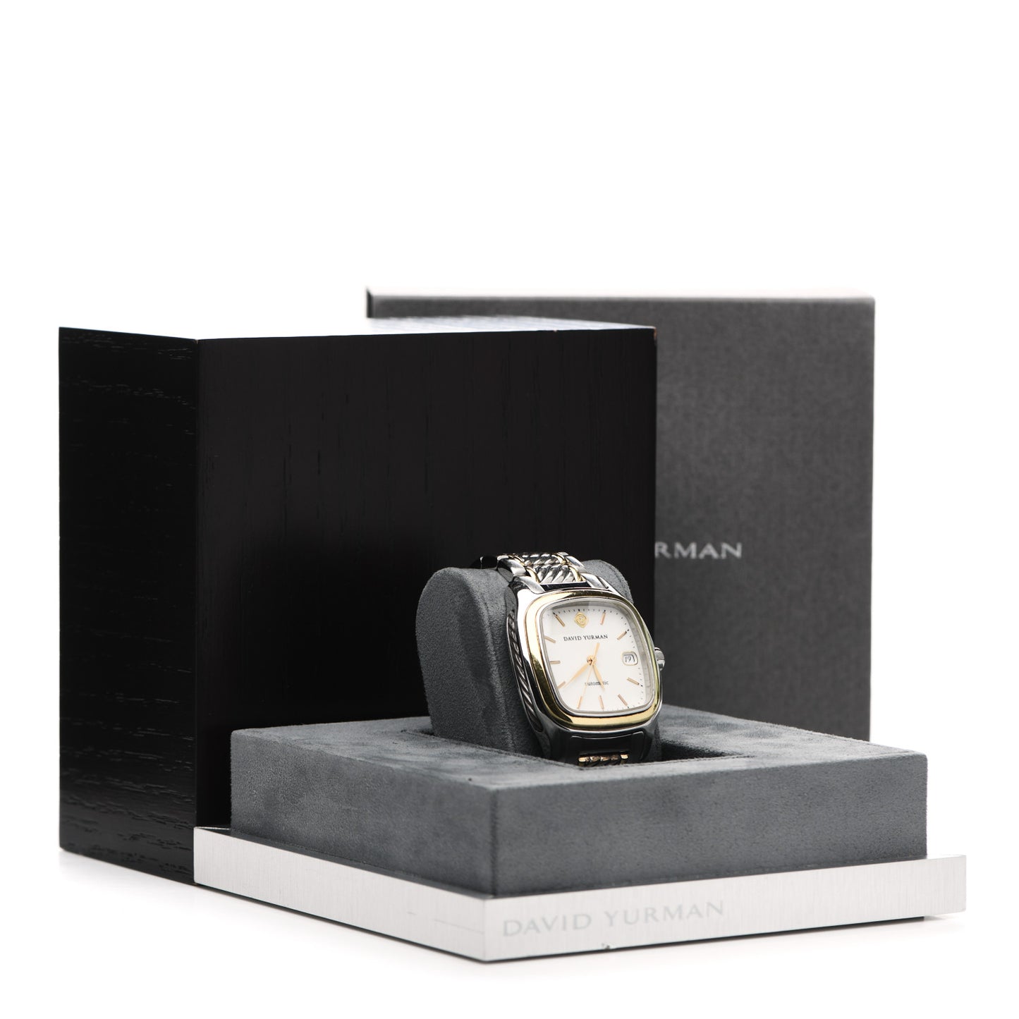 Stainless Steel 18K Yellow Gold 35mm Thoroughbred Automatic Watch
