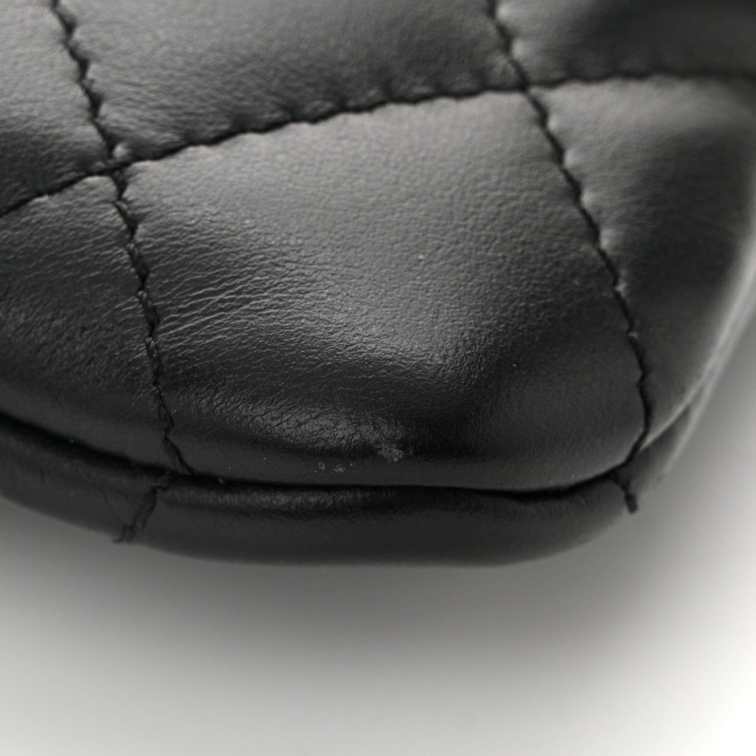 Chanel Lambskin Quilted Crossbody Bag Black 11 of 11