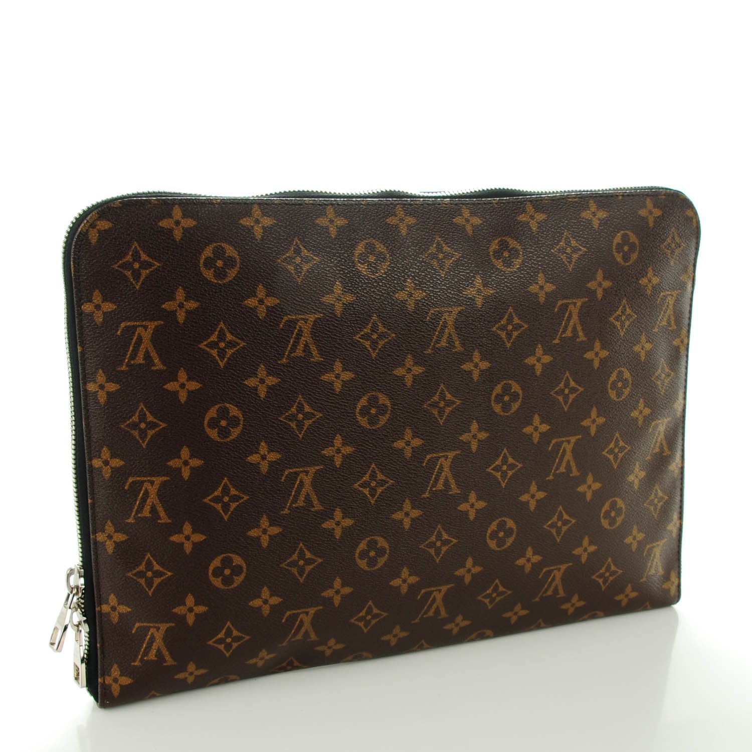 Louis Vuitton Monogram Macassar Porte Document 3 of 7