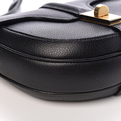 Celine Grained Calfskin Besace Small 16 Black 10 of 11