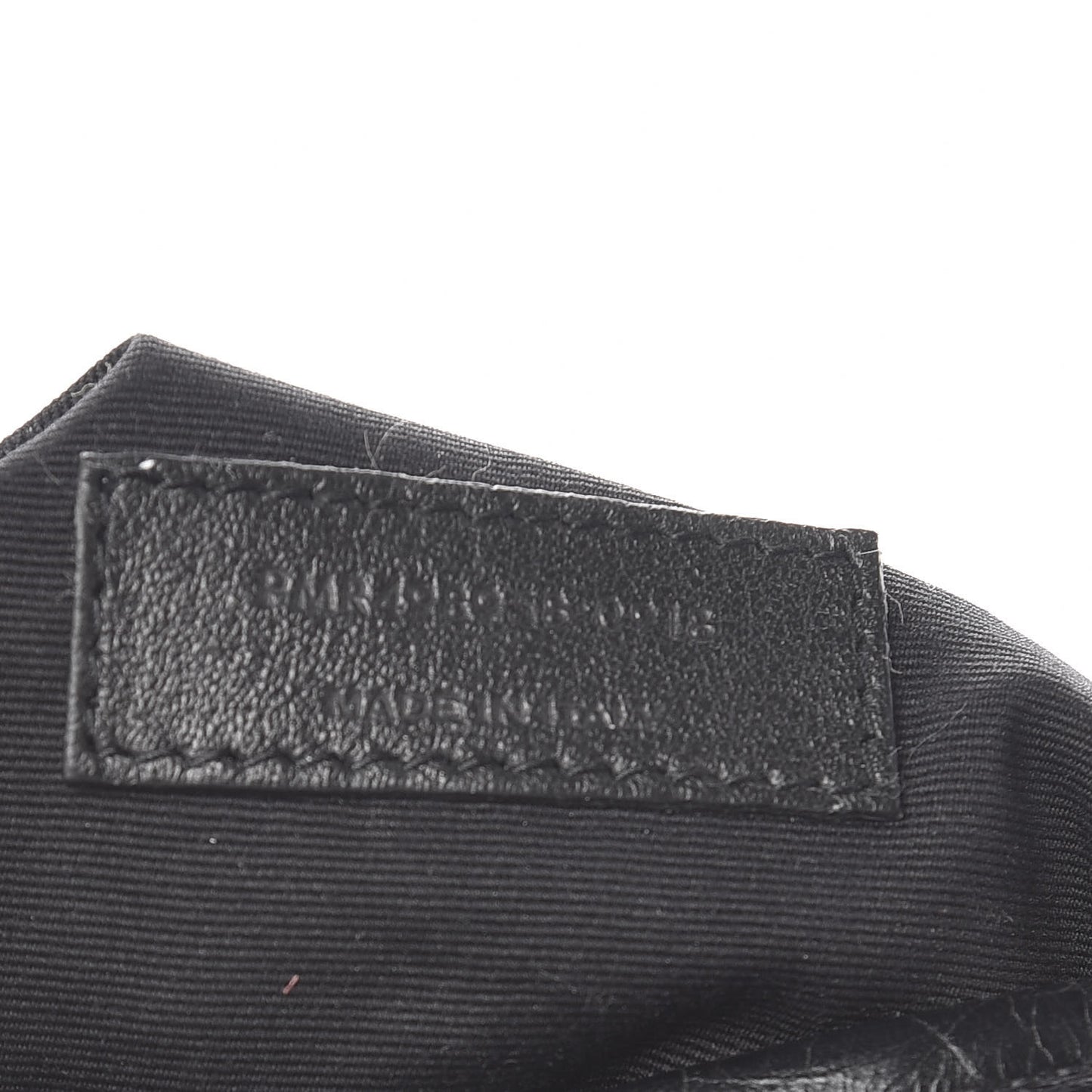 Crinkled Calfskin Matelasse Monogram Medium Niki Chain Satchel Black