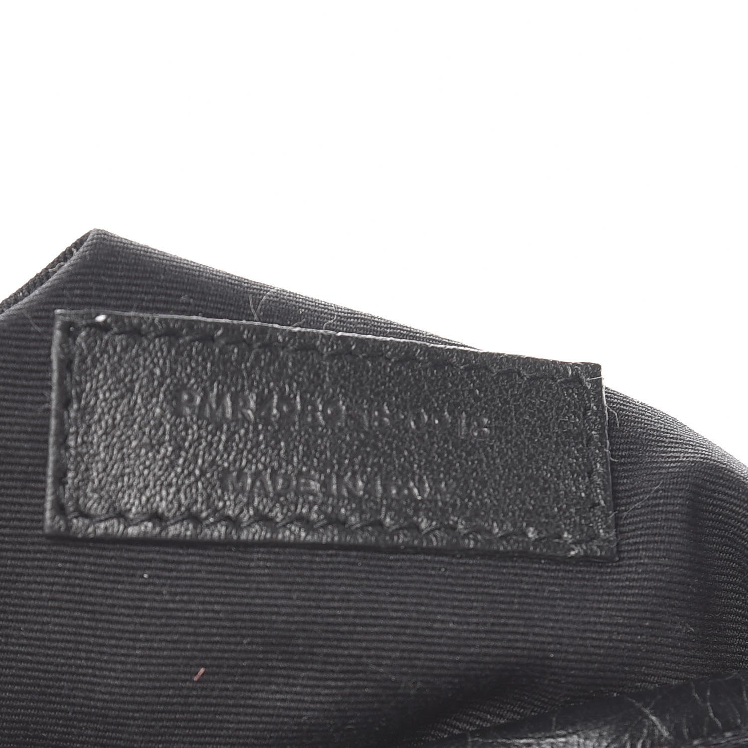 Saint Laurent Crinkled Calfskin Matelasse Monogram Medium Niki Chain Satchel Black 9 of 12