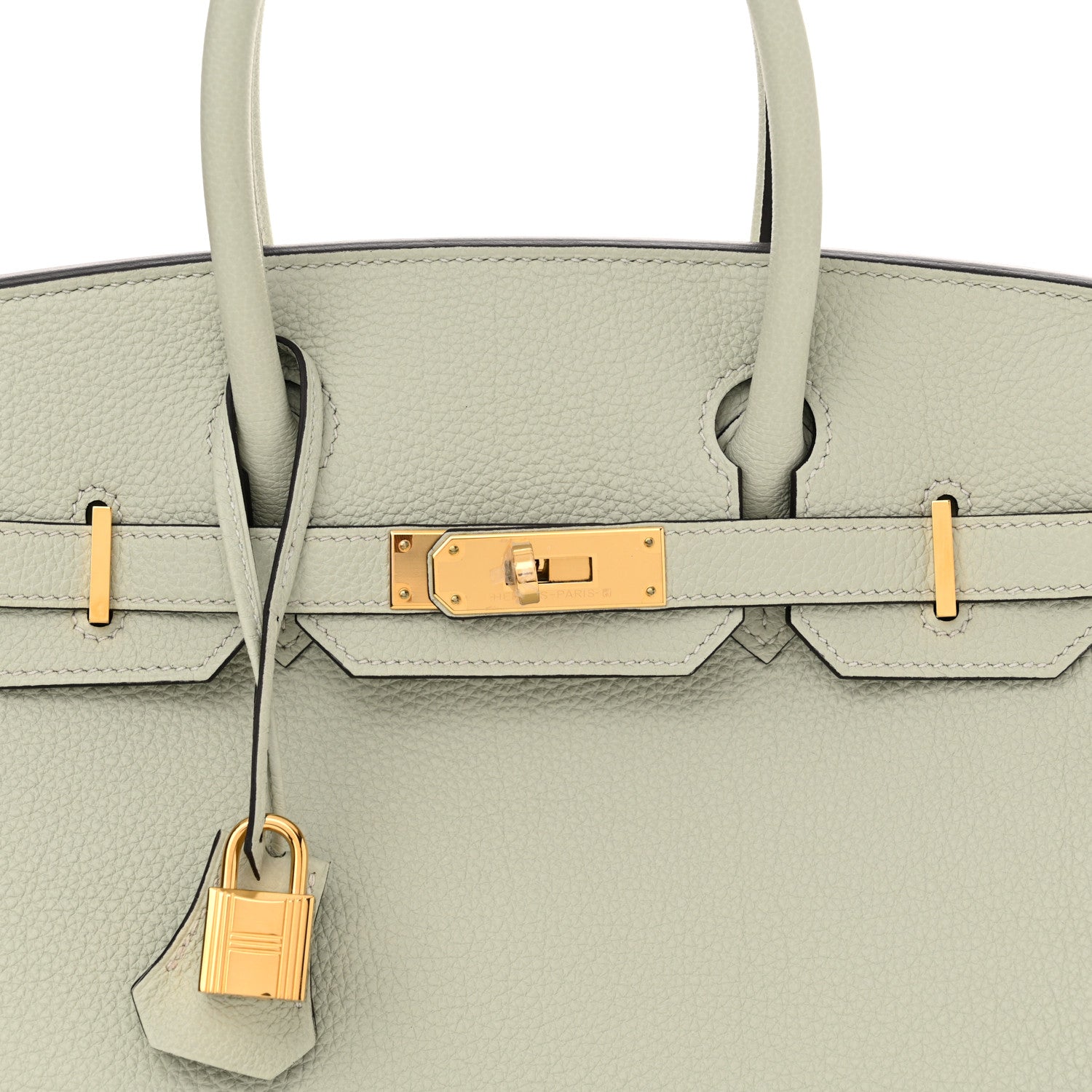 Hermes Togo Birkin 30 Gris Neve 8 of 11