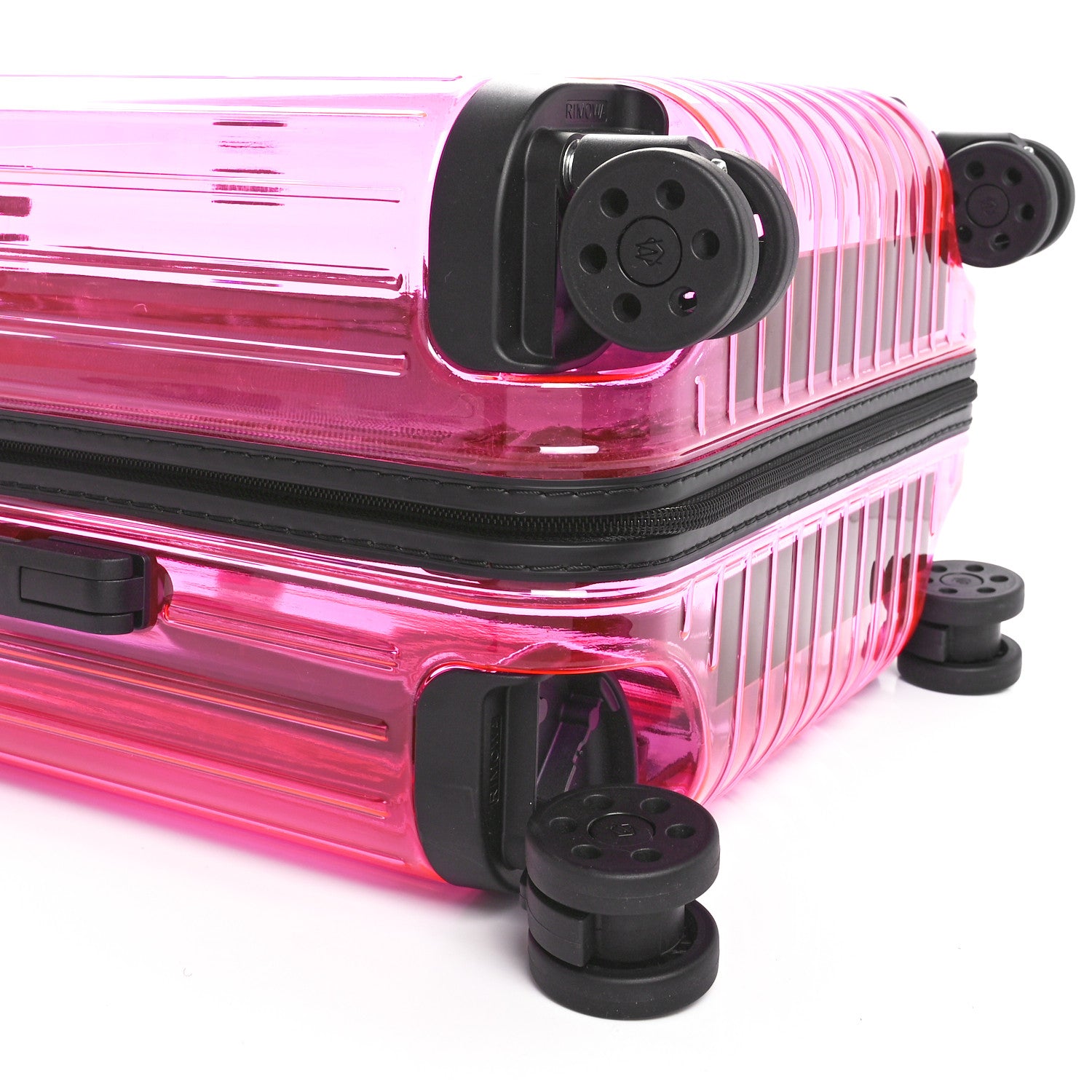 Rimowa Transparent Polycarbonate Essential Cabin Neon Pink 7 of 8