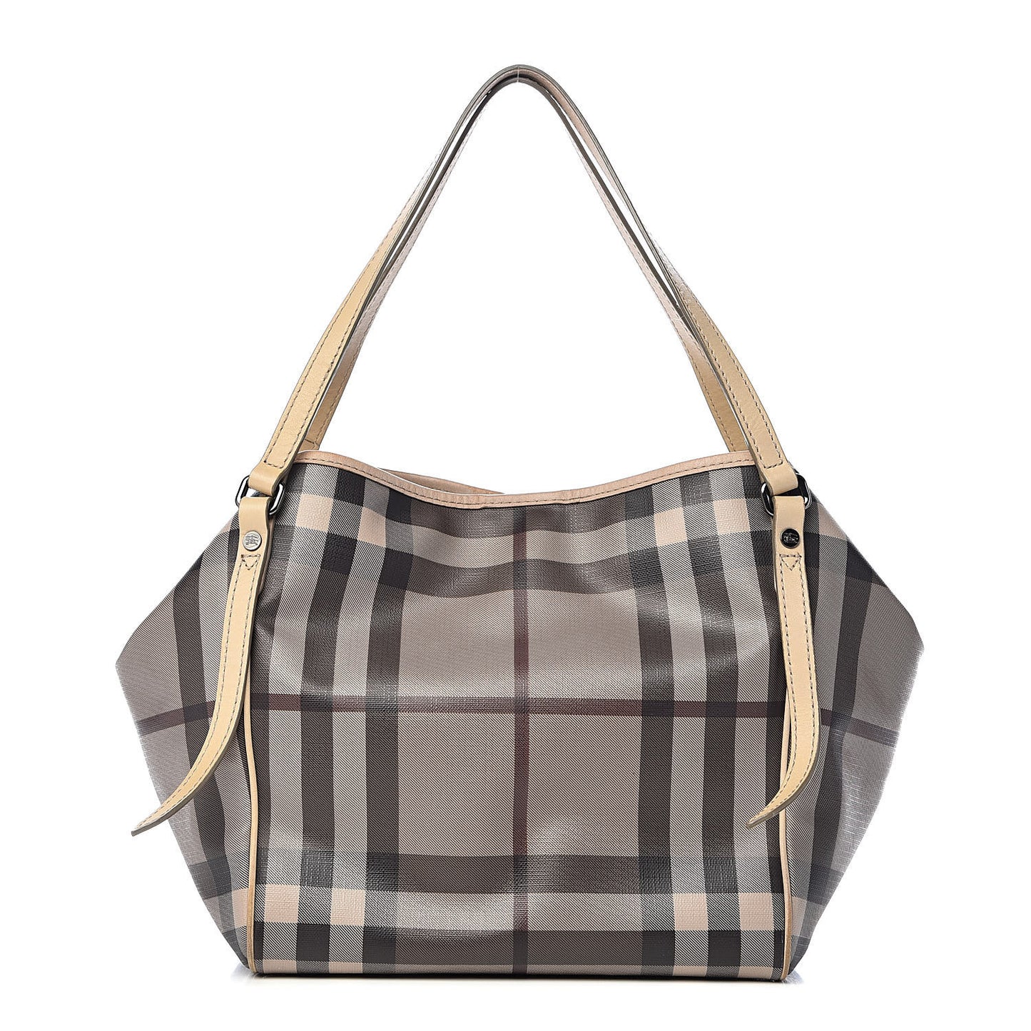 Smoked Check Small Canterbury Tote Trench