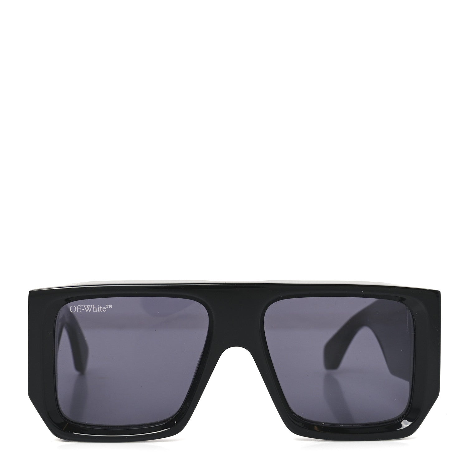 Off-White Acetate Square Tropez Sunglasses OERI007 Black 2 of 7