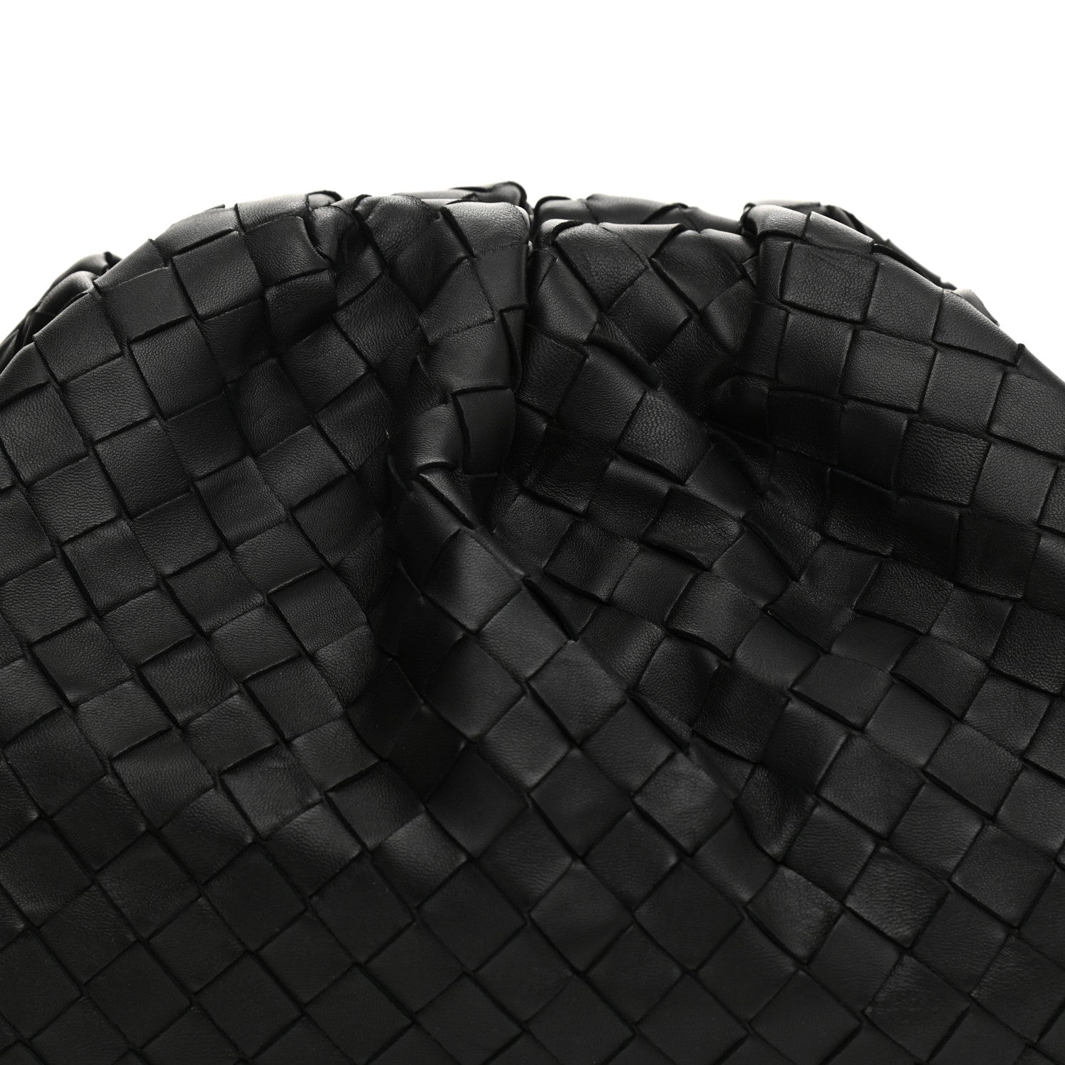 Bottega Veneta Nappa Maxi Intrecciato The Pouch Oversized Clutch Black 8 of 12