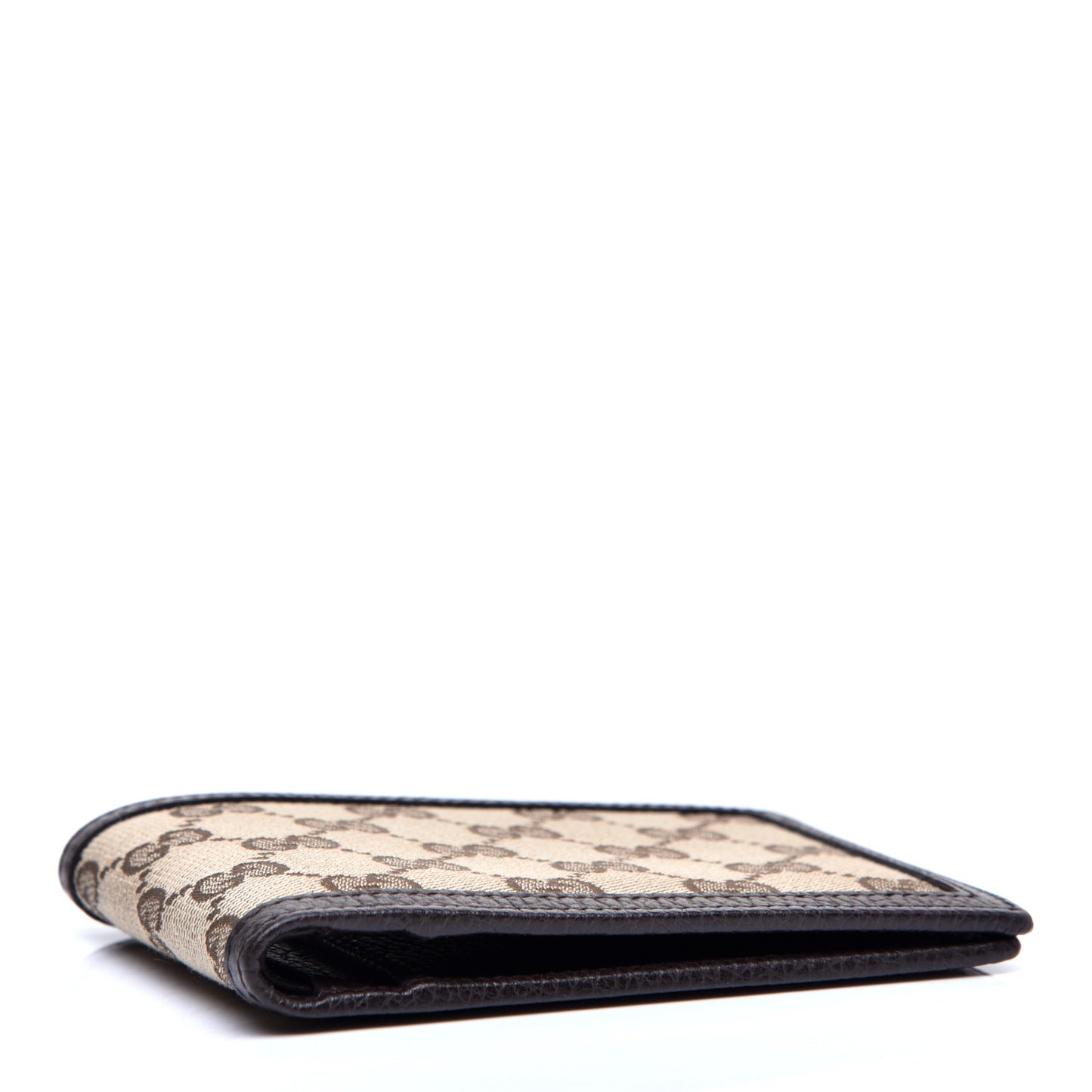 Monogram Mens Bi-Fold Wallet Brown