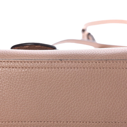 Gucci Calfskin Mini Pearly GG Marmont Top Handle Bag Porcelain Rose 10 of 10