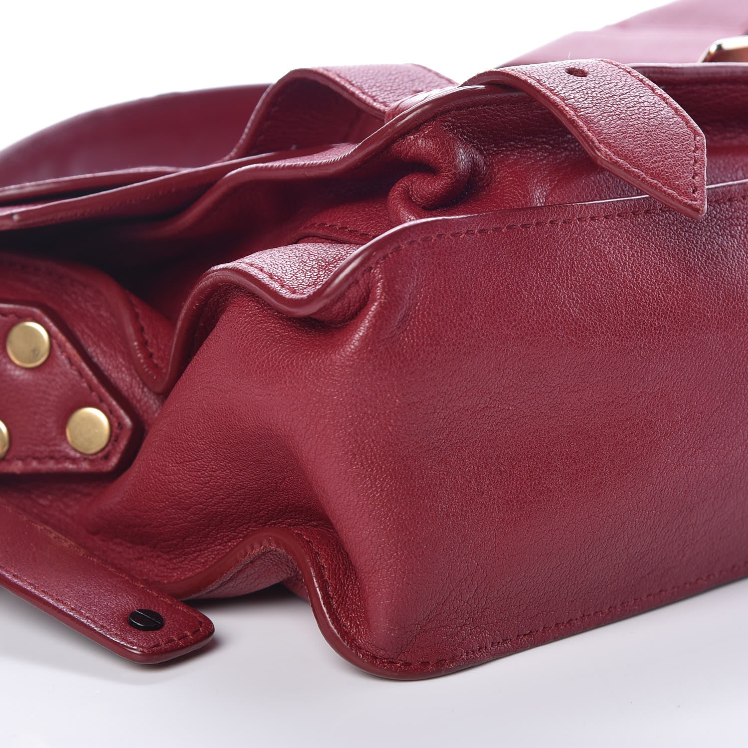 Proenza Schouler Lambskin Tiny PS1 Satchel Chianti 9 of 10