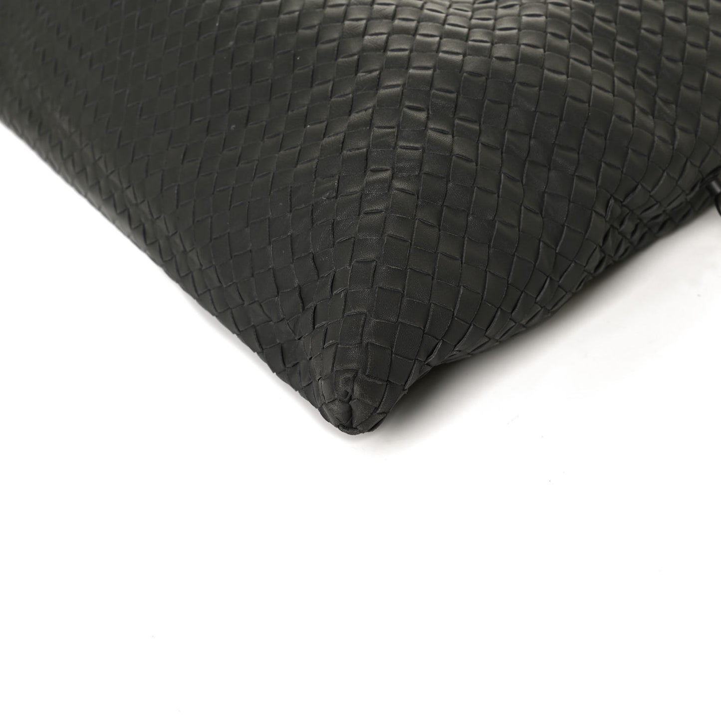 Nappa Intrecciato Maxi Convertible Tote Grey