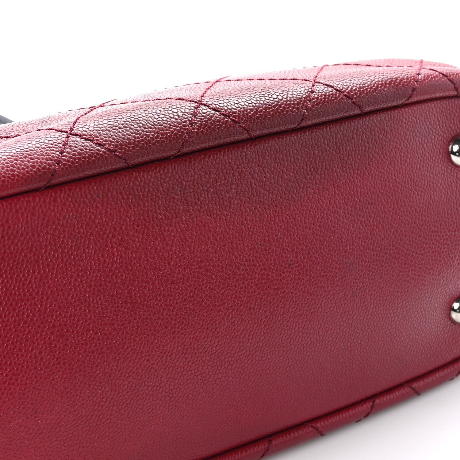 Chanel Grained Calfskin Shopping Fever Tote Red 14 of 14
