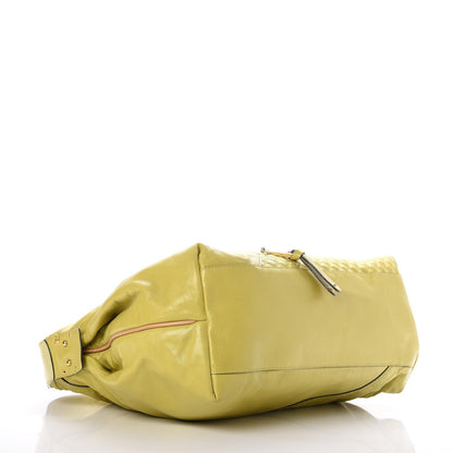 Marc Jacobs Lambskin Quilted Hobo Green 4 of 18