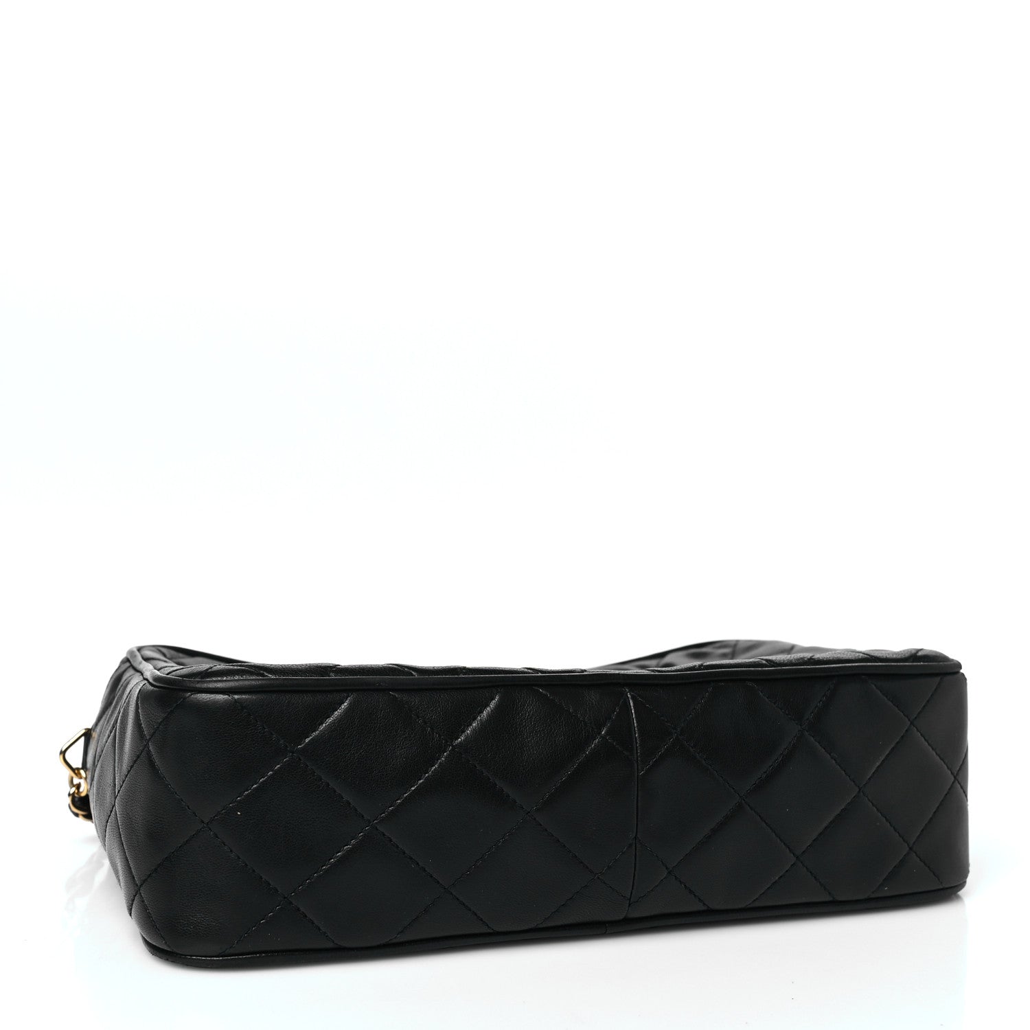 Chanel Lambskin Quilted Tassel Camera Case Black 3 of 10