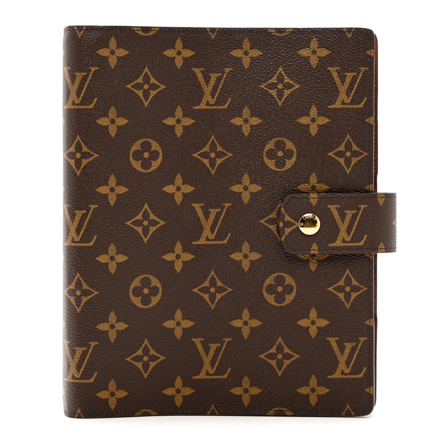 Monogram Large Ring Agenda Cover