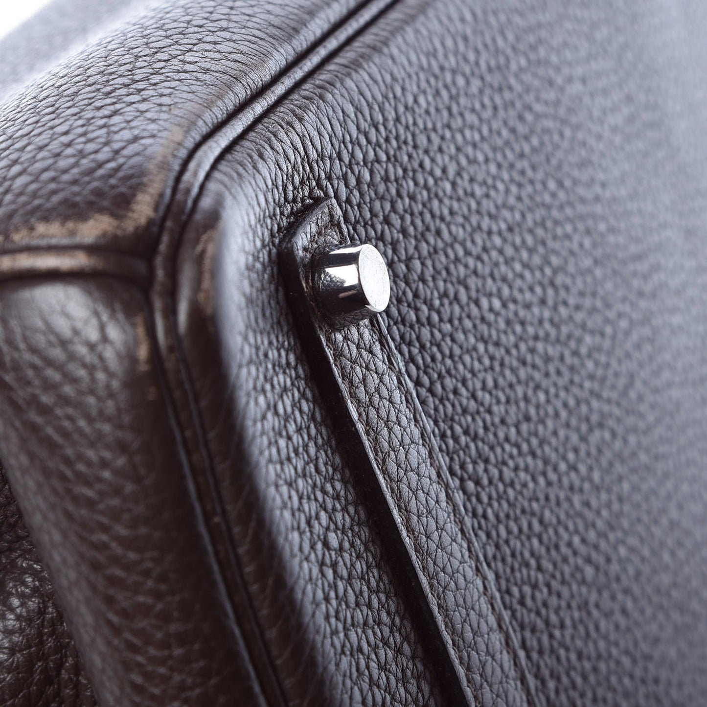 Taurillon Clemence Birkin 35 Chocolate