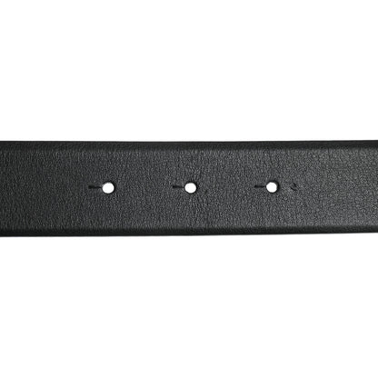Chanel Calfskin Pearl Crystal CC Belt 85 34 Black 6 of 8