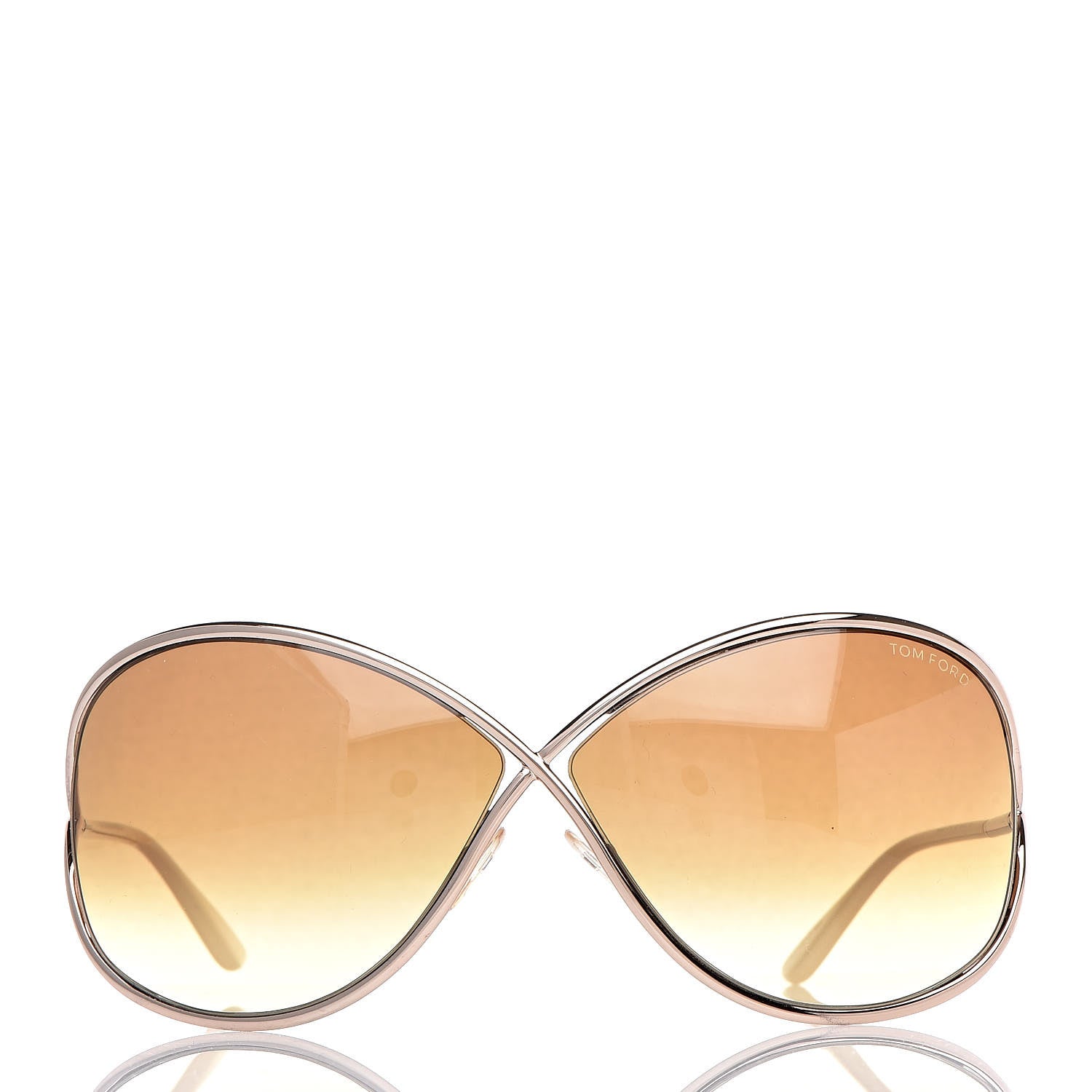 Tom Ford Miranda Crossover Sunglasses TF130 Gold 2 of 8