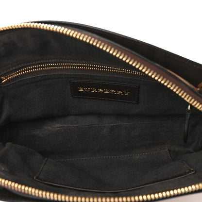 Burberry Haymarket Check Small Primrose Crossbody Bag Chocolate 5 of 9