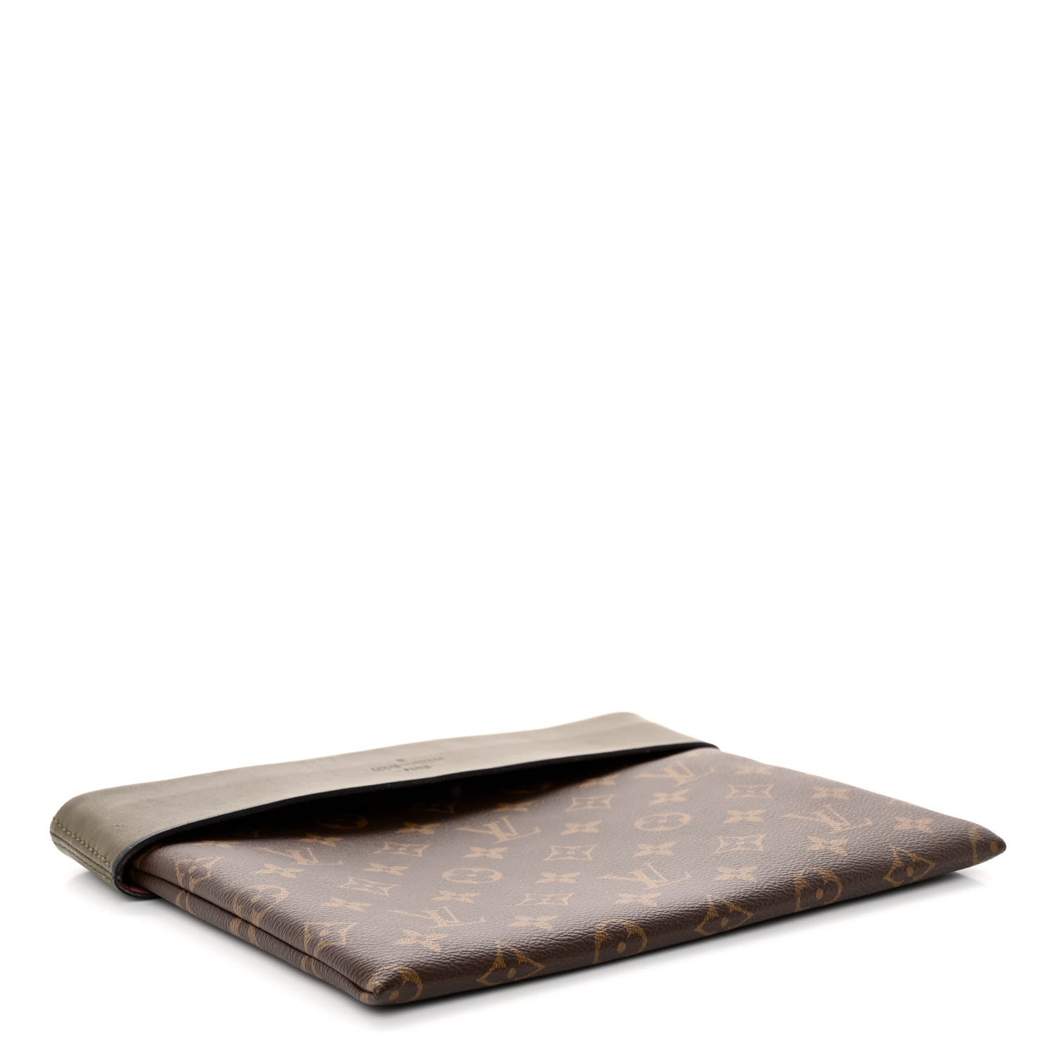 Louis Vuitton Monogram Tuileries Pochette Kaki 4 of 9
