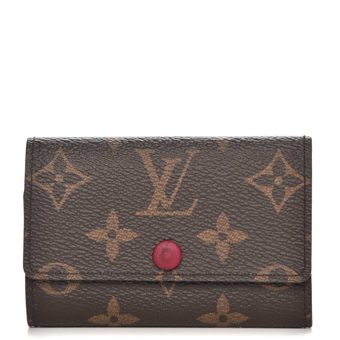 Monogram 6 Key Multicles Holder Fuchsia