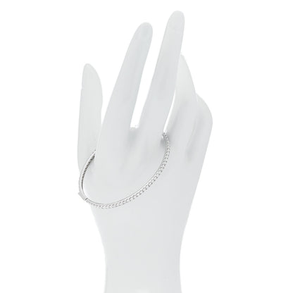 Parker & West by FASHIONPHILE 18K White Gold Diamond 3.00ct Bangle Bracelet 2 of 7