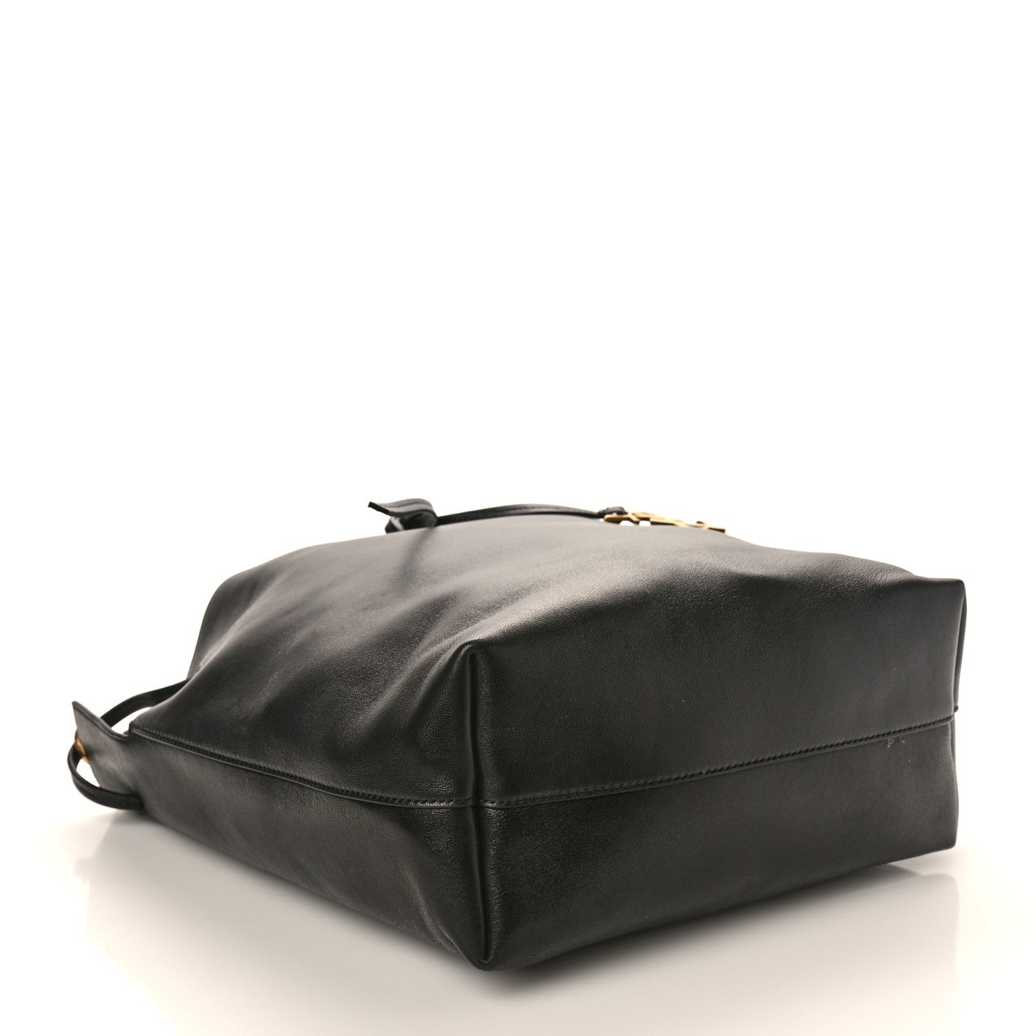 Saint Laurent Lambskin Paris VII Pouch Black 4 of 10