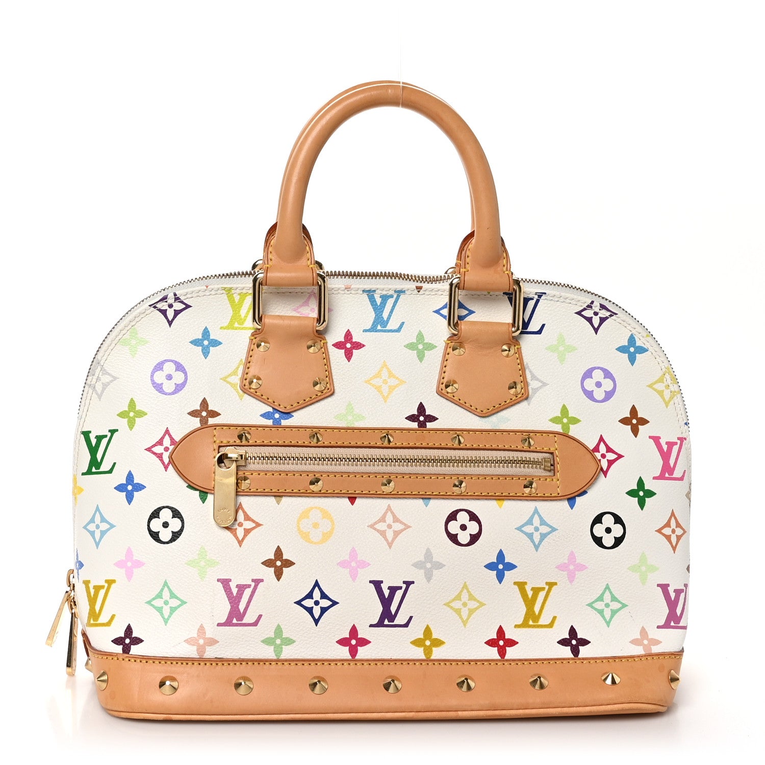 Louis Vuitton Monogram Multicolor Alma White 1 of 13