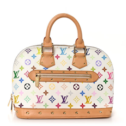 Louis Vuitton Monogram Multicolor Alma White 1 of 13