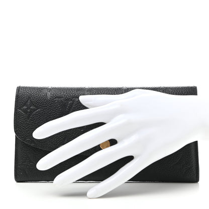 Louis Vuitton Empreinte Emilie Wallet Black Dune 2 of 7