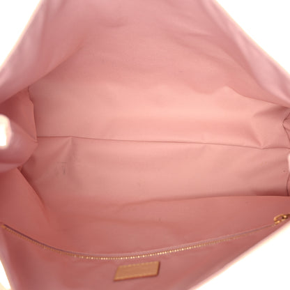 Louis Vuitton Damier Azur Graceful MM Rose Ballerine 7 of 13