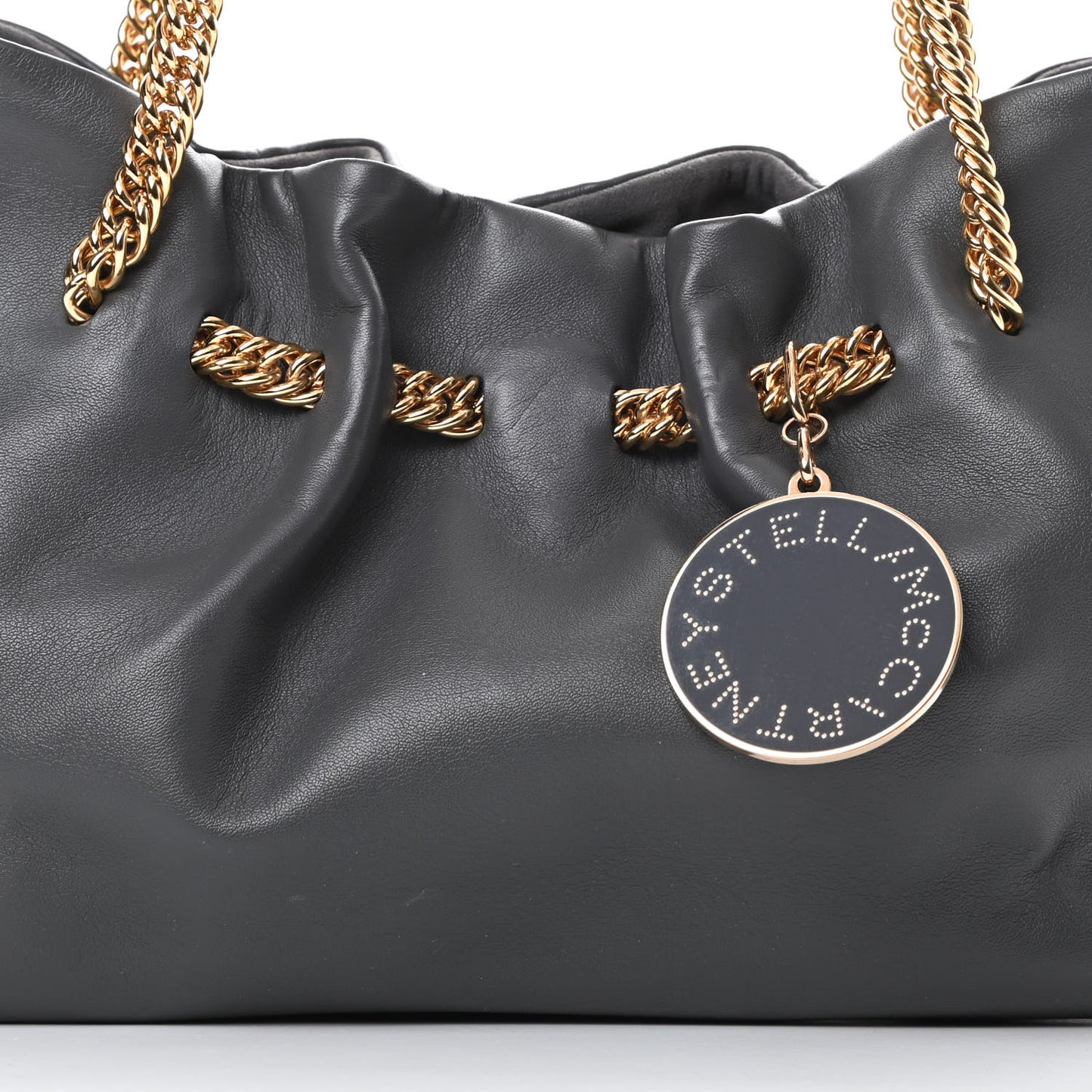 Eco Alter Nappa Small Noma Soft Bucket Bag Grey