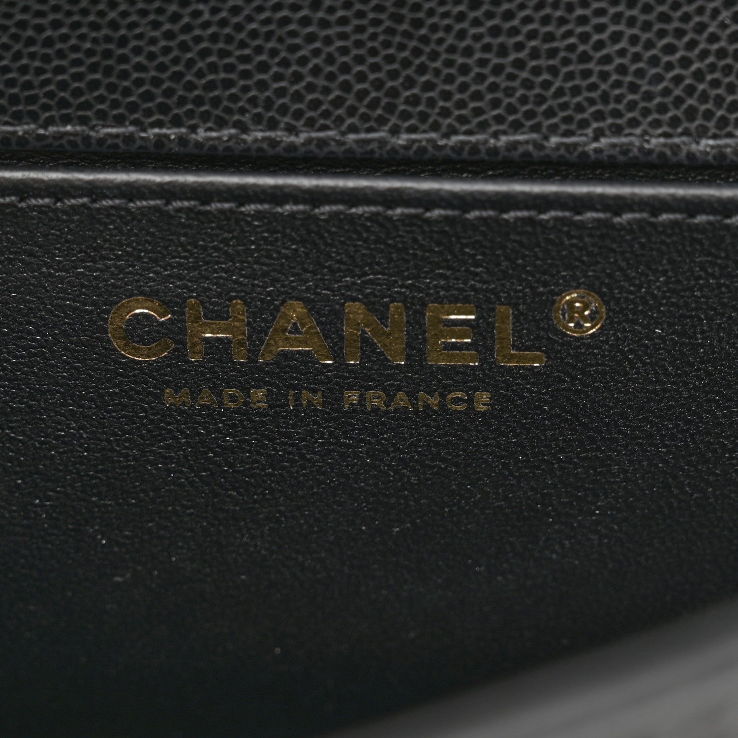 Chanel Shiny Caviar Quilted Small Top Handle Boy Flap Black 6 of 11