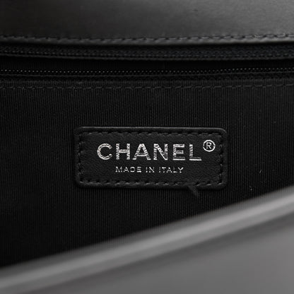 Chanel Calfskin Quilted New Medium Boy Flap Black 6 of 12