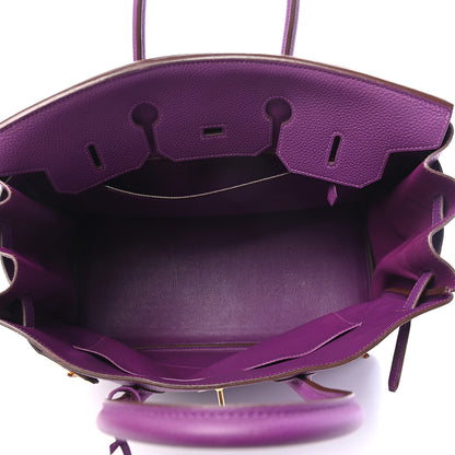 Hermes Togo Birkin 35 Anemone 5 of 10