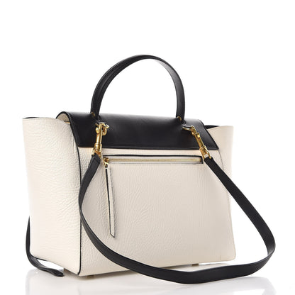 Celine Elephant Calfskin Mini Belt Bag White 4 of 9