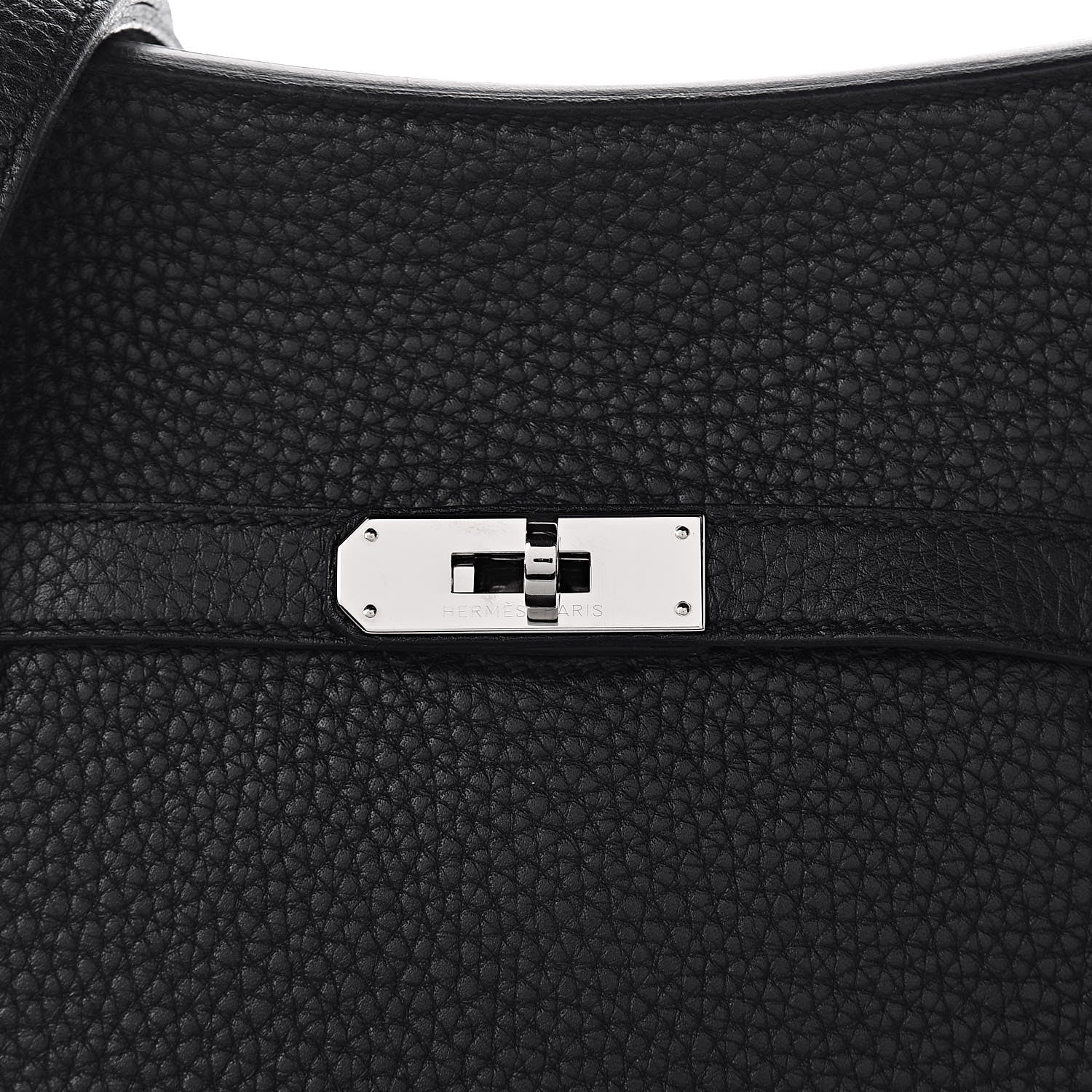Hermes Taurillon Clemence Jypsiere 28 Black 11 of 11