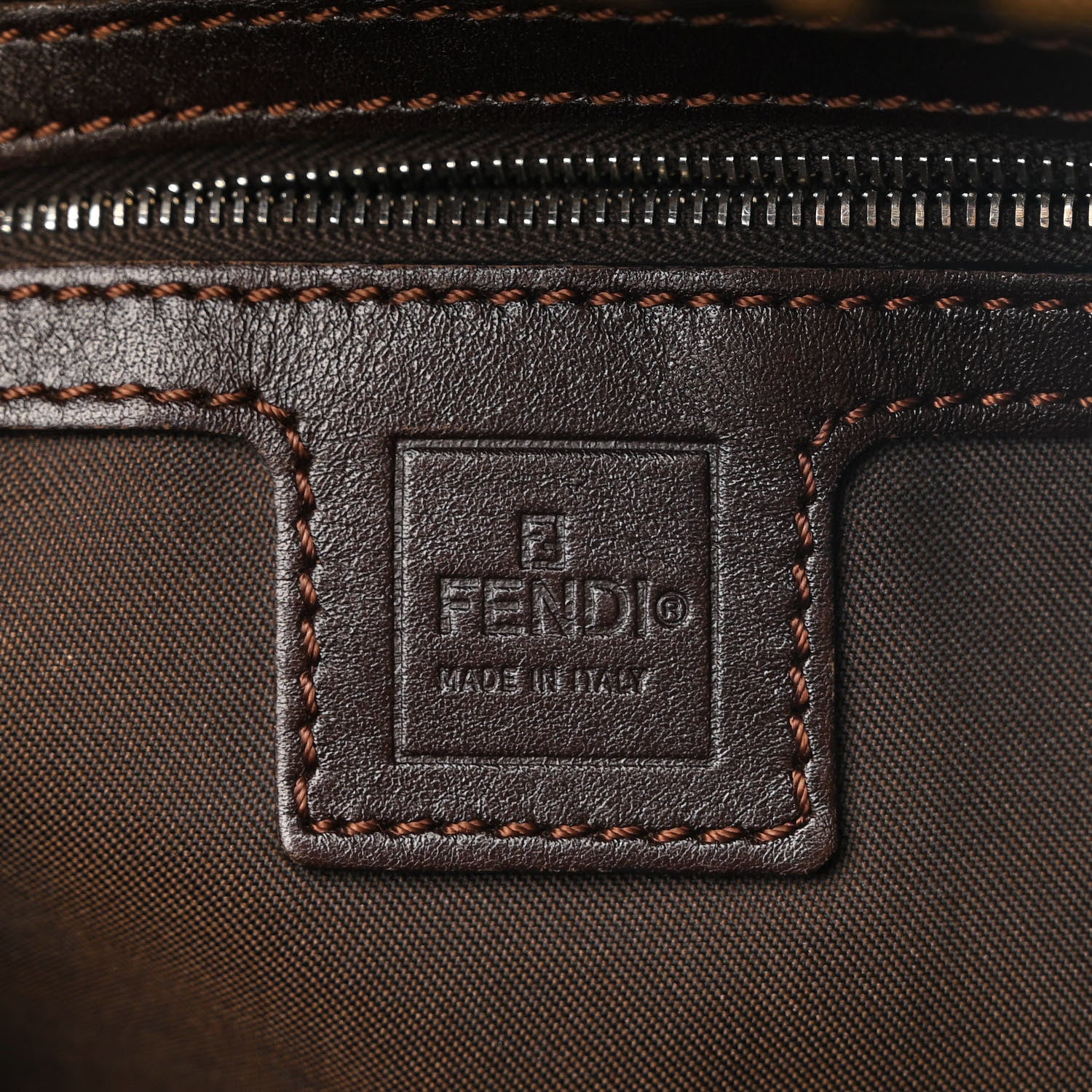 Fendi Zucca Mama Baguette Tobacco 6 of 10