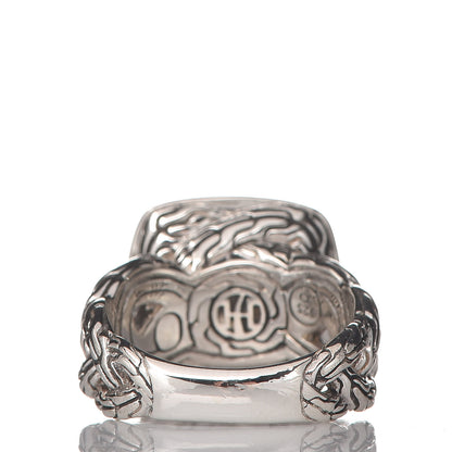 John Hardy Sterling Silver Amethyst Small Lava Classic Chain Ring 52 6 4 of 7