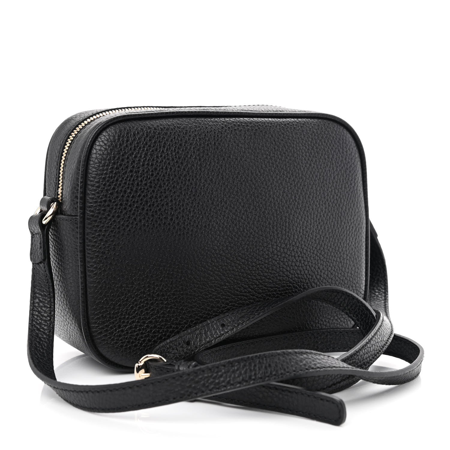 Gucci Pebbled Calfskin Small Soho Disco Bag Black 3 of 11