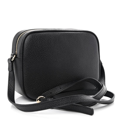 Gucci Pebbled Calfskin Small Soho Disco Bag Black 3 of 11