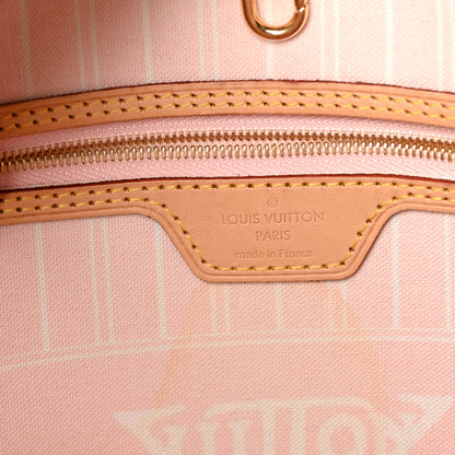 Louis Vuitton Monogram Giant By The Pool Neverfull MM Light Pink 8 of 15